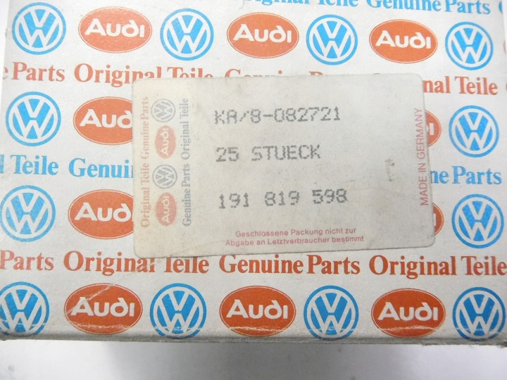 фото №8, Заглушка нагрівача vw golf jetta oem номер 191819598