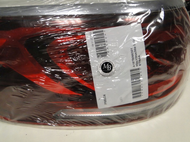 фото №12, Mercedes gls x167 167 лампа задня ліва зад led європа