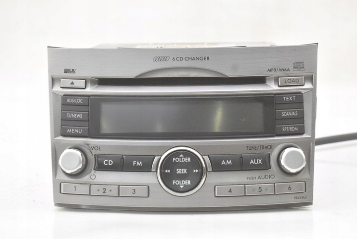 фото №1, Радио радиопроигрыватель cd mp3 wma rds 86201aj410 subaru legacy 5 v 09-13