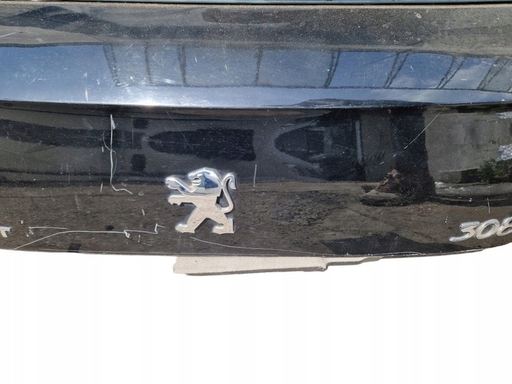 фото №8, Peugeot 308 i 1 hb 2007-2013 крышка стекло зад задняя ktv ktvd варшава