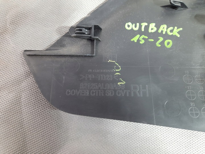 фото №15, Subaru outback 15- захист тунелю ліва права usa