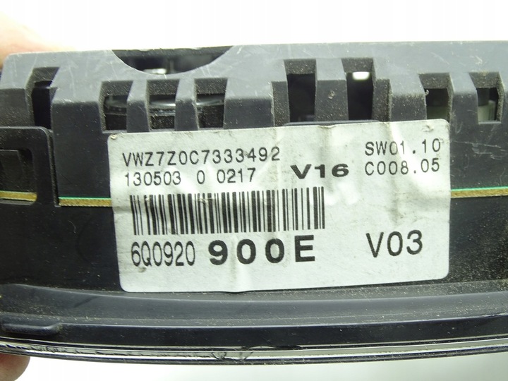 фото №6, Vw polo iv 9n 01-05 спідометр  англієць 6q0920900e