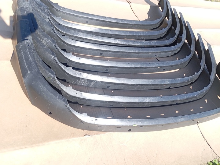 фото №9, Dol накладка спойлер бампера toyota rav4 iv рестайлинг спойлер нижний 2015-19 зад