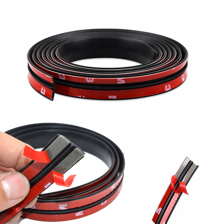 фото №1, Прокладка do стёкла передний подкапотное пространство дверь лента планка samoprzylepna 2m