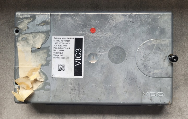 фото №1, Блок керування / комп'ютер / модуль vic 3 2.1 daf xf cf