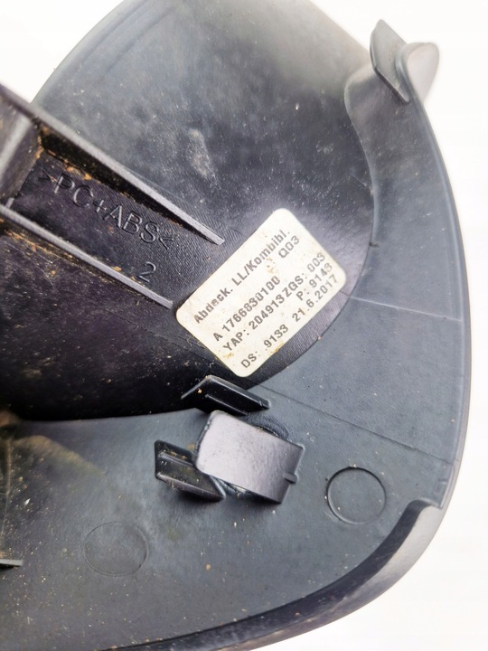 фото №7, Mercedes w176 рамка защита спидометра mercedes w176 a1766830100