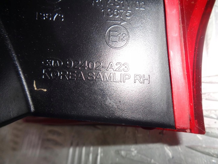 фото №8, Лампа правая зад задняя kia ceed cee'd 2 ii универсал 12- 92402-a23 европа