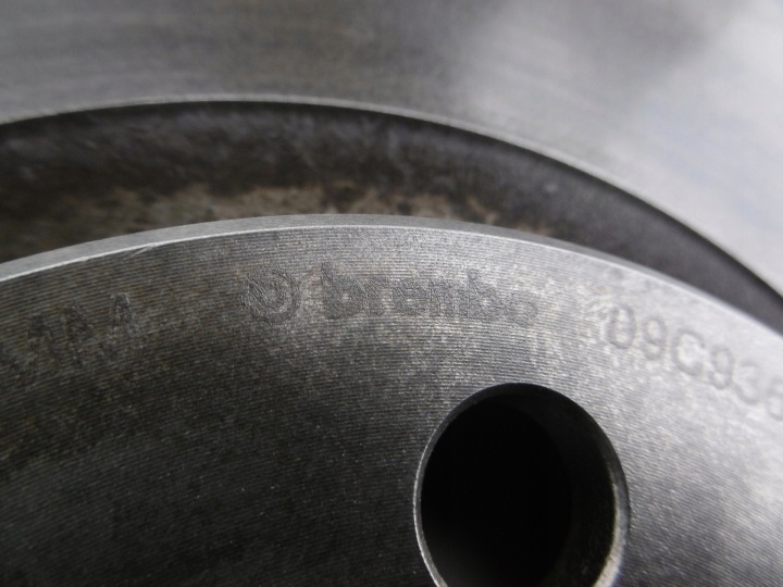 фото №11, Диск тормозная перед 345mm brembo 09c93611 volvo s60 iii v60 ii s90 v90