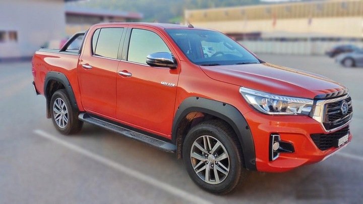 фото №7, Toyota hilux подкрылки расширители колёсная арка крыльев 2015-2021