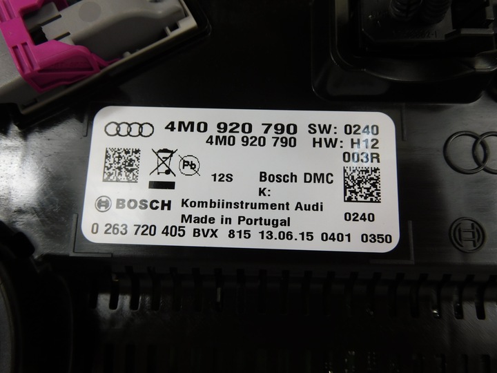 фото №10, Audi q7 4m ii спідометр  прилади віртуальний капот lcd 4m0920790 справний штекери