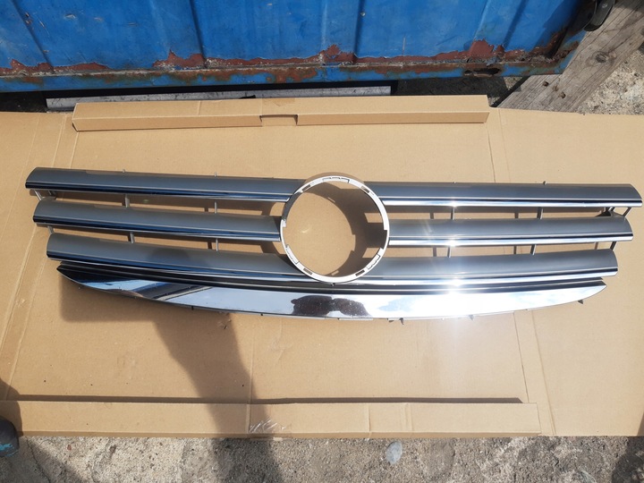 фото №1, Mercedes a w169 04-08 решітка решітка радіатора хром
