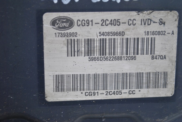 фото №5, Блок керування abs гальмівна ford mondeo mk4 рестайлінг cg91-2c405-cc