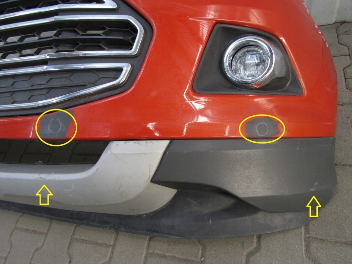 фото №9, Бампер перед передний ford ecosport 2 ii 12-17