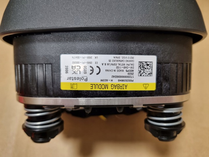 фото №11, Polestar 2 панель консоль air bag водій пасажир оригінальна