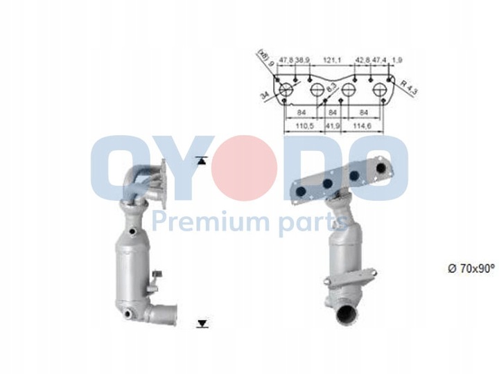 фото №1, Oyodo 10n0101-oyo катализатор