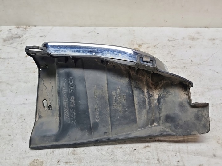 фото №9, Mercedes w257 решітка вихлоп w бампер зад