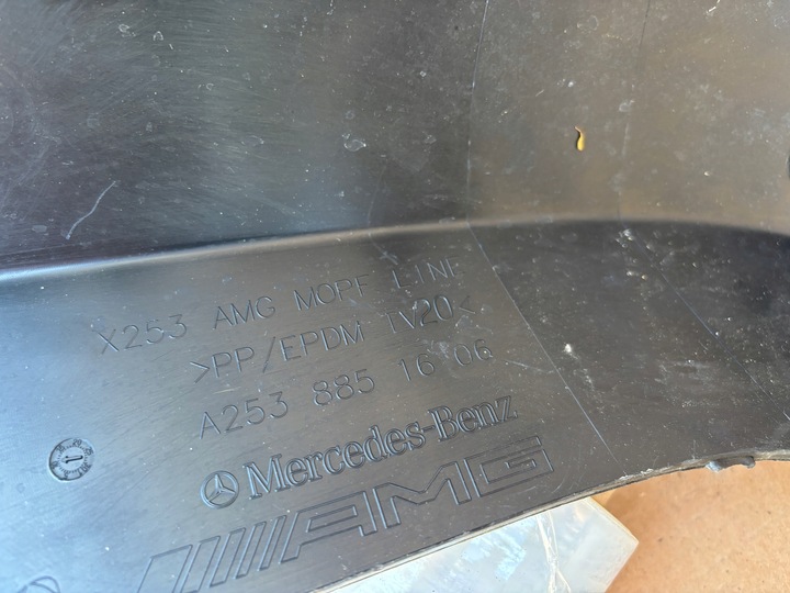 фото №8, Mercedes glc w253 amg спойлер бампера зад задній a2538851606