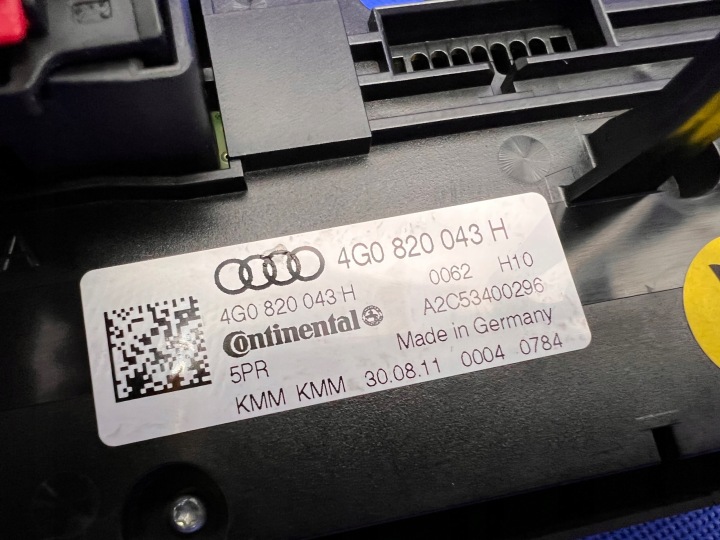 фото №6, Audi a6 a7 c7 4g панель клімат-контролю підігрів сидінь 4g0820043h 40