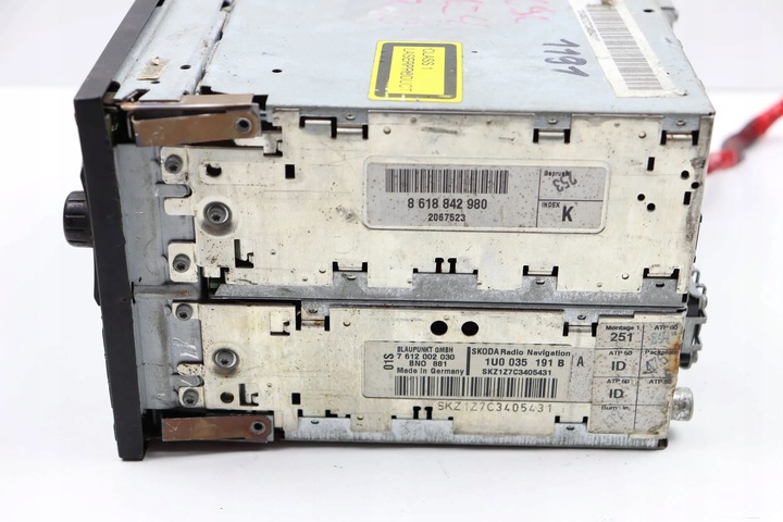 фото №7, Skoda superb i радио навигация навигация з код mfd1 1u0035191b з код