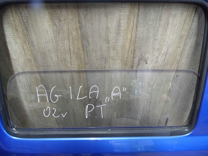 фото №1, Opel agila a 1.2b 02' скло праві зад