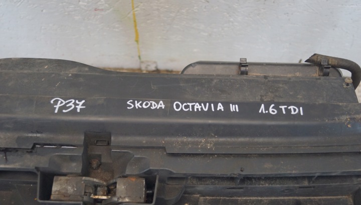 фото №10, Передняя панель радиатор skoda octavia iii 1.6 tdi автомат
