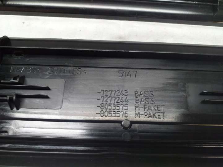 фото №15, Bmw seria 6 f12 gran купе молдинг пороговая kpl