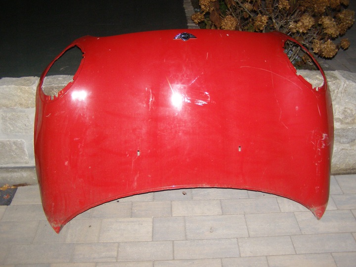 фото №1, Mini cooper r55 r56 капот кришка двигуна