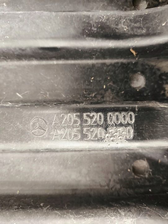 фото №10, Захист pod бампер mercedes c-klasa w205 a2055200000