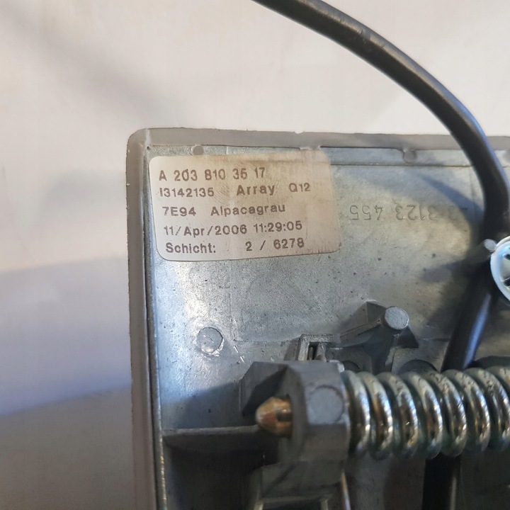 фото №5, Mercedes c класс w203 зеркало внутренние