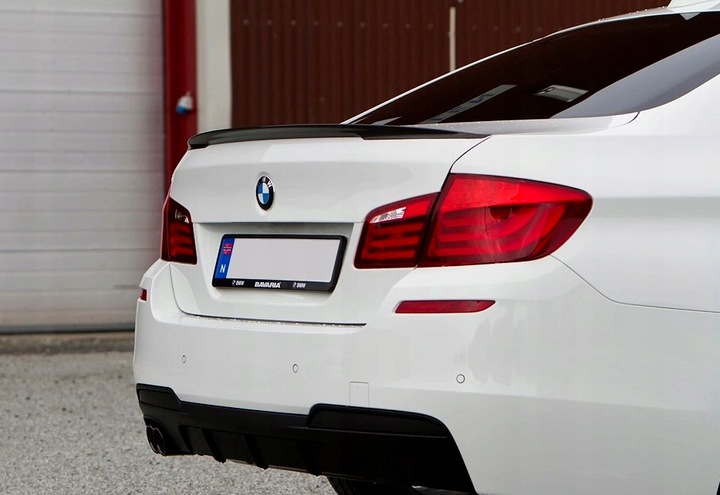 фото №6, Bmw f10 спойлер спойлер na кришка багажника bmw 5 f10 mperformance з abs ! якість!