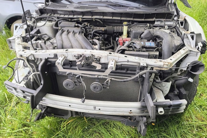 фото №10, Бампер kpl решётка решётка радиатора камера противотуманные фары капот nissan juke f15 рестайлинг 14- qab