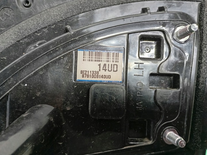 фото №7, Зеркало левое kia picanto 3 iii ja 2017 - 2024 eu 049737 механическое
