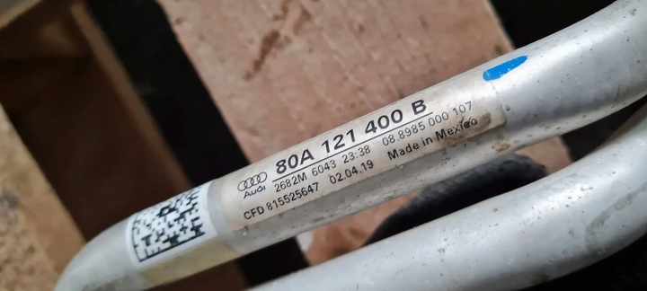 фото №7, Q5 80a шланг дроти трубка води 2.0 tdi 80a121400b