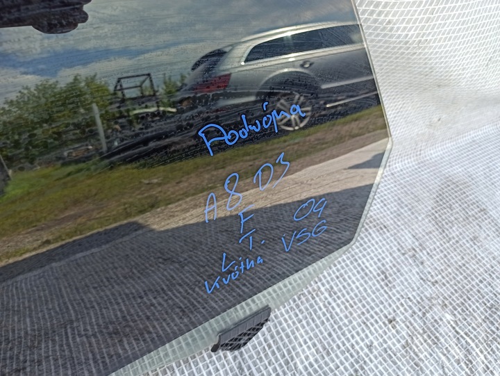 фото №5, Audi a8 4e d3 стекло левая задняя зад vsg тёмное 04r