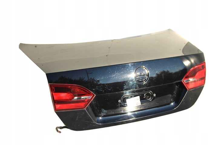 фото №7, Vw jetta зад бампер задний + крышка багажника + лампы лампа 5c цвет: l041 -
