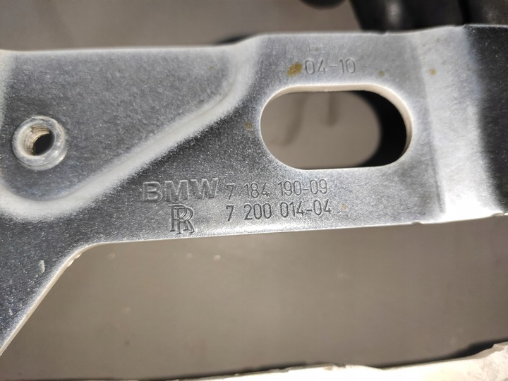 фото №8, Bmw 7 f01 f02 петлі петля капота лівий правий білий комплект оригінал bdb