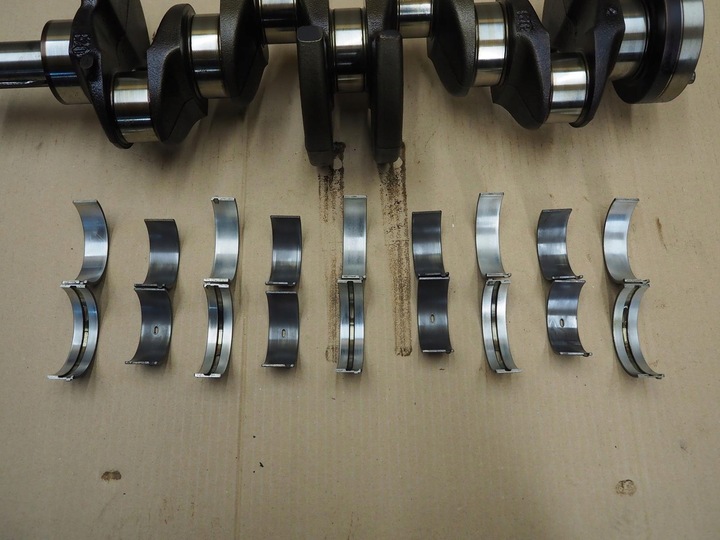 фото №8, Mercedes w203 2.0 wał коленчатый вкладыши 111951