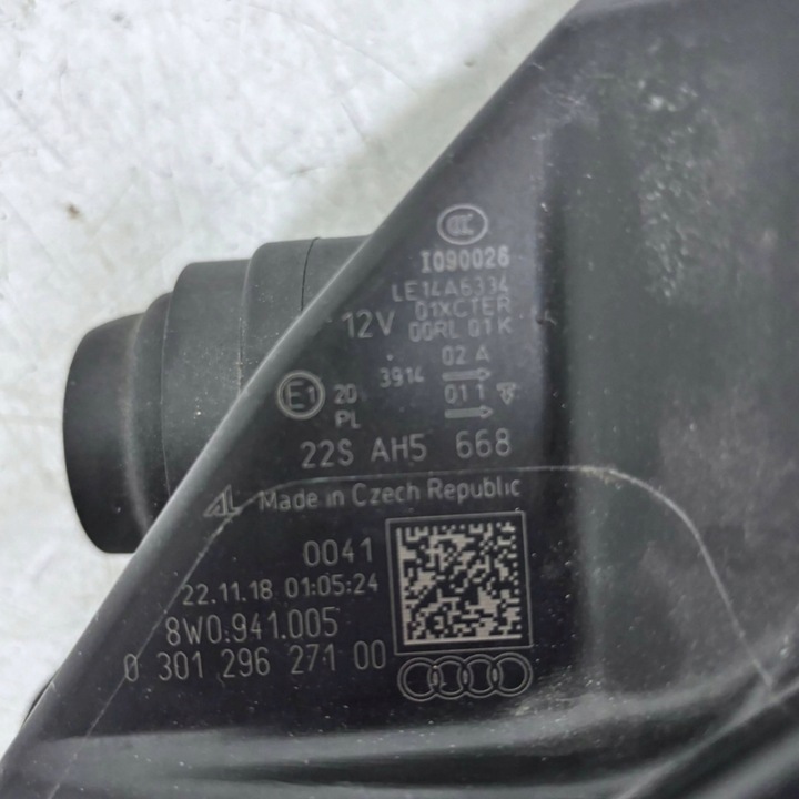фото №9, Audi a4 b9 лампа ліва перед bi ксенон led 8w0941005