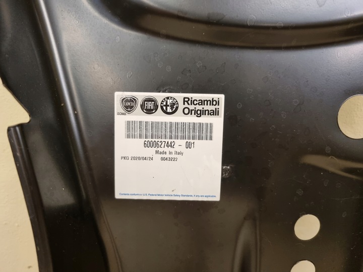 фото №9, Порог правые обшивка порога стойка fiat panda 3 iii