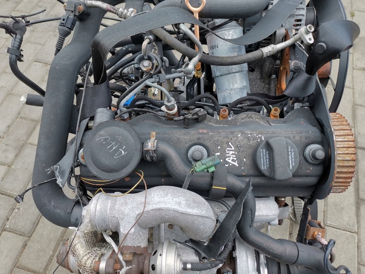фото №7, Двигатель стойка audi a4 b5 vw passat b5 1.9 tdi ahu