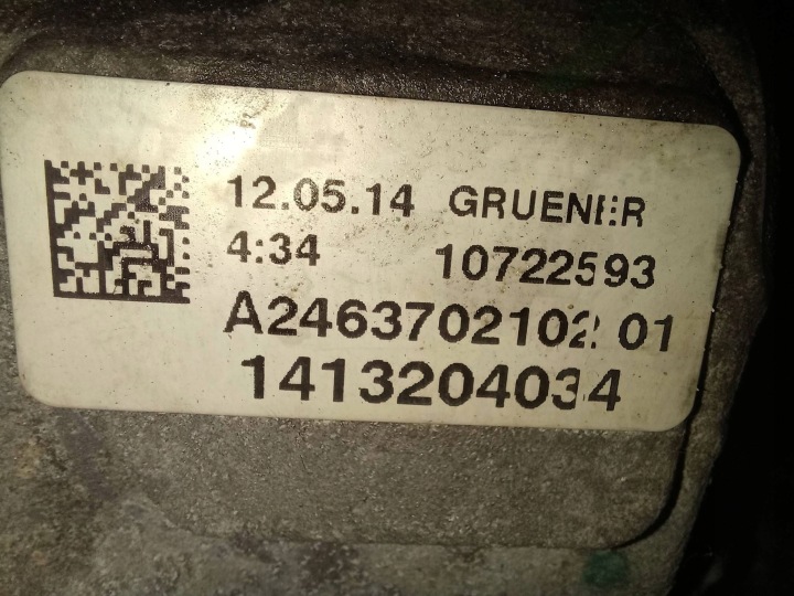 фото №10, Mercedes cla w117 117 b w246 2.2 cdi коробка передач авто 2463702102 724003
