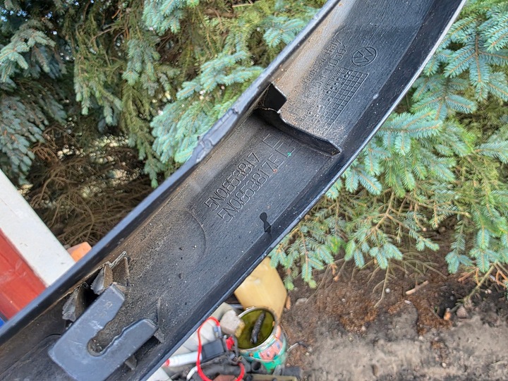 фото №8, Vw tiguan r line 5n 5n0 5n0853817 e планка крила ліва зад оригінал