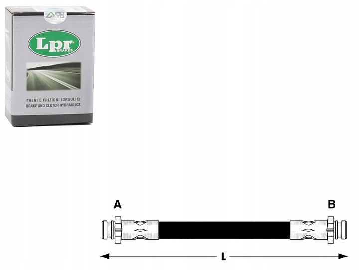 фото №1, Шланг тормозной t matiz lpr