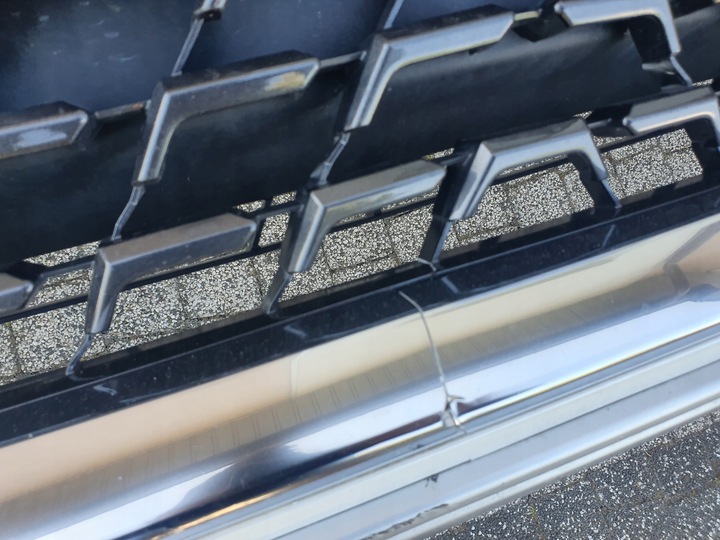 фото №11, Lexus rx rx450 iv рестайлинг 085 бампер переднее решётка радиатора решётка хром решётка перед