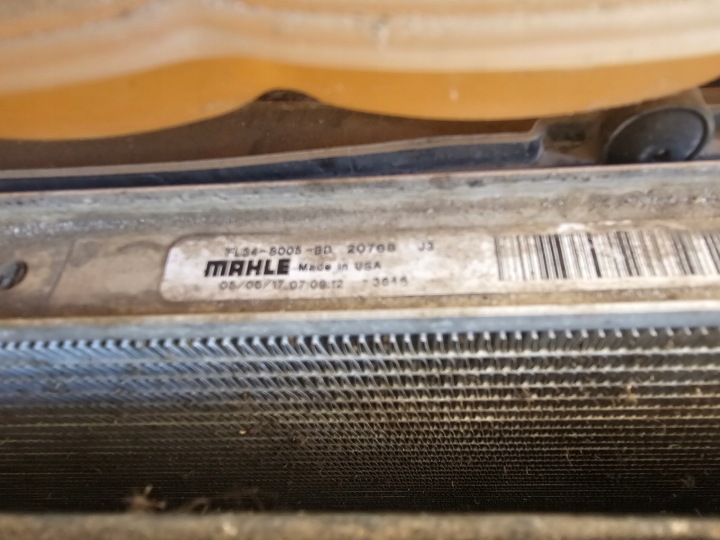 фото №14, Ford f150 15-20 передняя панель усилитель радиатор 3.5b fl34-8c607-be usa
