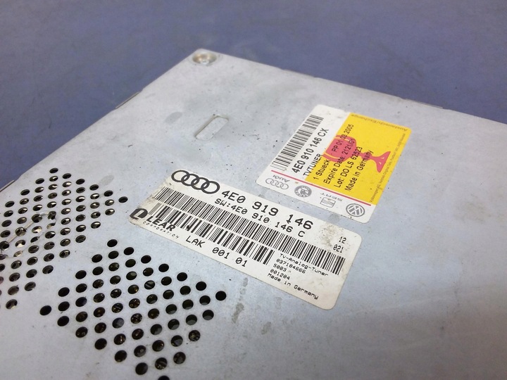 фото №4, Audi a8 d3 модуль тюнер tv 4e0919146