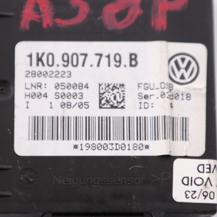 фото №11, Audi a3 8p модуль блок керування  сигналізації 1k0907719b