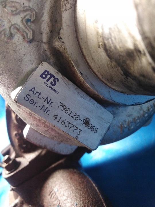 фото №6, Турбонагнітач турбіна citroen jumper ii boxer ducato iii 2.2 hdi