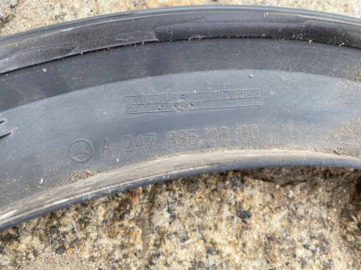 фото №12, Mercedes 247 gla планка крила ліва перед 2478850000 оригінал