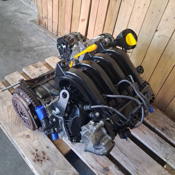фото №6, Двигатель renault thalia 1.2 16v d4f732 2008-2013 134tkm комплектный